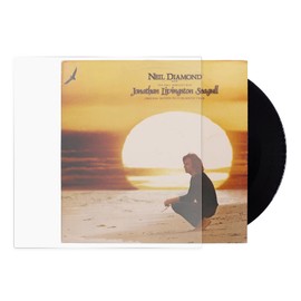 Vinyl Record Outer Sleeves Clear Anti- Static EP Album Covers Outer Sleeves Protector Vinyl Record Storage Protector for Collection Protection(10inch-50pcs)