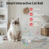 TONOSA Interactive Cat Toy - Automatic LED Light Ball, Rechargeable