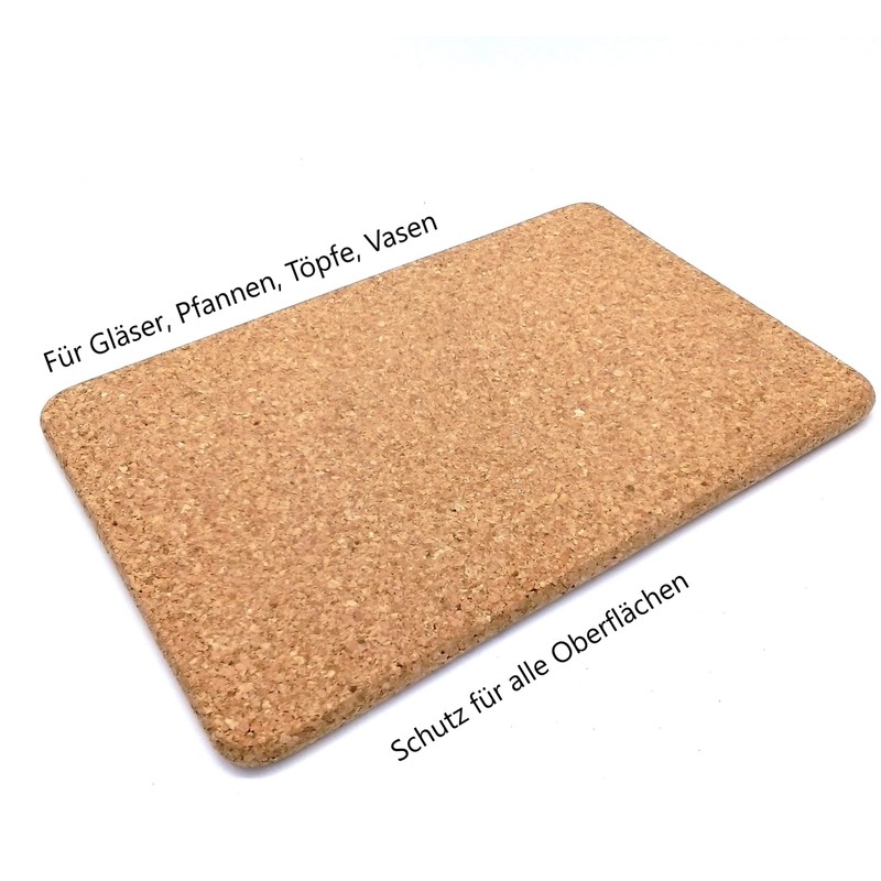 Cork Trivet (Rectangular) for Pan, Glass, Pot, Binding Supplies, 35