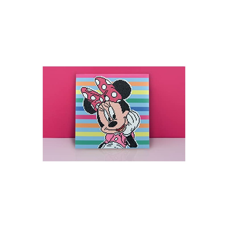 Camelot Dotz Diamond Art KIT MM, Minnie Stripes