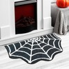 kaiolbly Halloween Spider Web Bath Mat 18 x 28 Inch