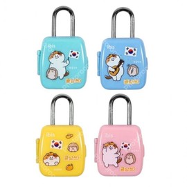 4500 3-Dial Citrus Cat Lock - 1 Set (20 Pieces) Assorted