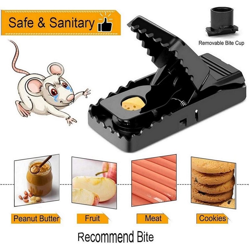 Mouse Trap, Small Mice Trap Indoor Quick Effective Sanitary Safe
