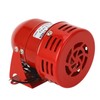 Industrial Motor Alarm Bell Red Color Steel Mini Horn Sound