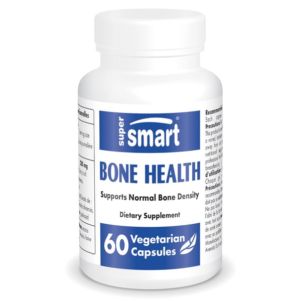 Supersmart - Bone Health Supplement - 100% Natural Formula with