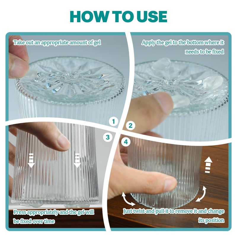 8.08 oz Exhibit Gel for Museum - Safe, Clear &