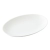 Oval P02201 21 Oval Medium Plate, White
