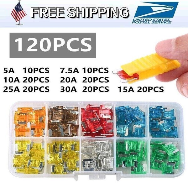 Miniduino 120 PC Low Profile Mini Car Fuse Auto Car