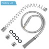 44inch Commercial Sink Hose with Grip Handle & Spring, Replacement