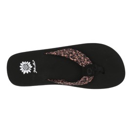 Yellow Box Soleil Women's Flip-Flop, Leopard, 10M