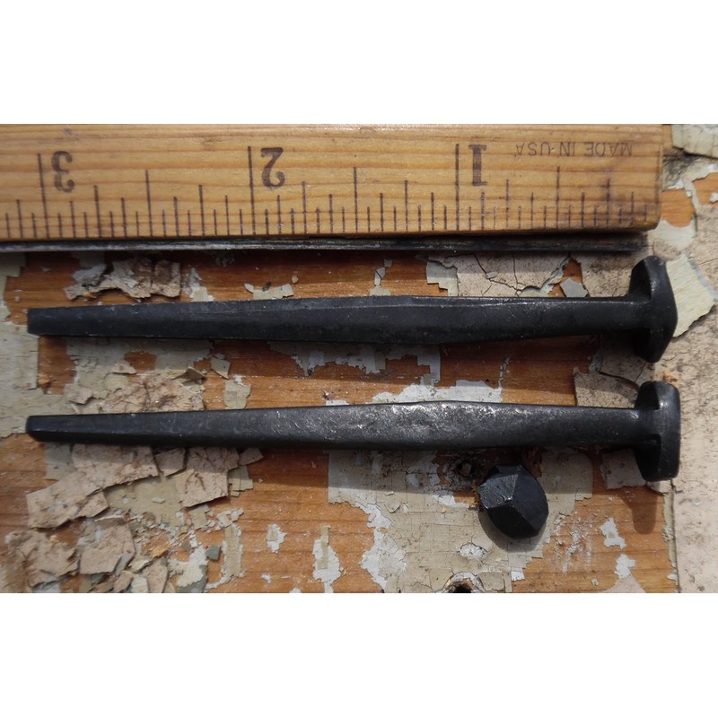 (20) Pack of 3" - Wrought Head-Rose Head (20) Nails