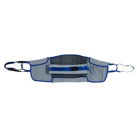 Patient Aid Padded Sit-to-Stand Wide Transfer Sling for 400-600 lbs Patient (PASA4) with Back Support Padding, and Stand Assist Lifting Straps for Moving Patient, Works with Most Lifts