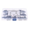 Fudeshe 260pcs 7 size Internal Tooth Star Lock Washers,Push Nuts