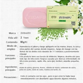 Jabon Zudaifu Original Para Psoriasis Y Bacterias En La Piel                                                                                          