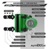 AUTMATCH D Ring Shackle Mount with Backer Plate (2 Pack)