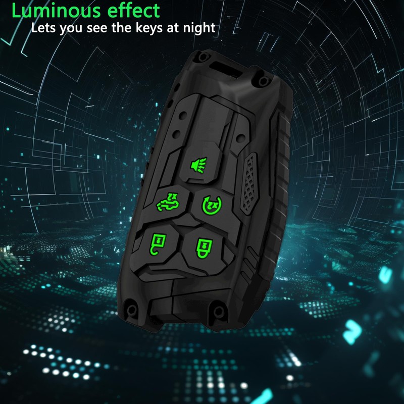 Cavlobe Zinc Alloy Key Fob Cover,Keychain,Full Protection Car Key Case