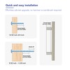 5 Pack 6 Inch Length Kitchen Cabinet Handles with 3.75