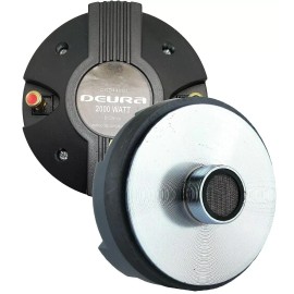 DEURA®2000W 44MM 1.75" Titanium Compression Driver Screw-on Horn Speaker Tweeter