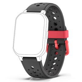 DIGEEHOT Children's Smatwatch Watch Strap, Children's Fitness Watch Replacement Watch Straps for H79 (Black)