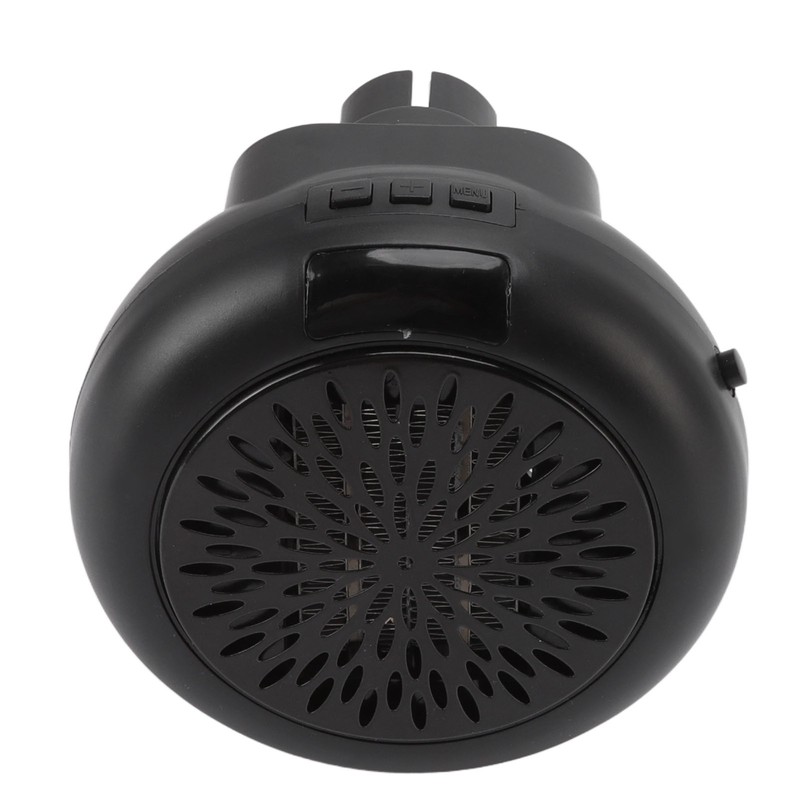 Black Electric Heater Mini Rapid Heating Simple Operation Table Electric