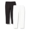 berydale Women's Leggings, 100 Denier (Pack of 2), black/white