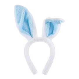 TopTie Easter Bunny Ears Headband for Adults & Kids, Plush Rabbit Hair Hoop Cosplay Costume