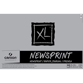 Canson Biggie 24 x 36 Inches Newsprint Sheet Pad (ANC702-276)