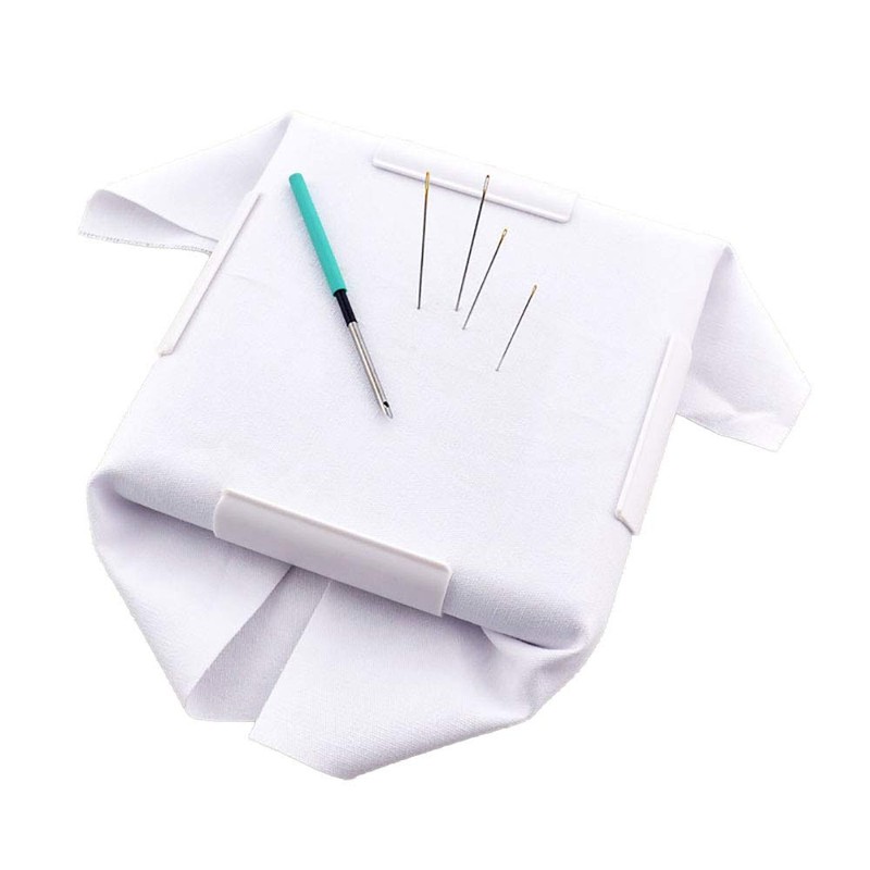 tooloflife Plastic Rectangle Sewing Hoops Stitching Frame Square Rectangle Plastic