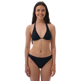 Rock-It Apparel® Bikini Women's Push Up Two Piece Bikini Set with Bikini Top and Bikini Bottoms – Original from Rock-It – Includes Free Wetbag Turquoise Brown Navy Blue Black Yellow Orange and White - xl