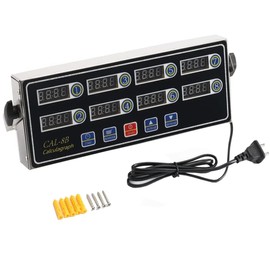 SUDEG 8 Channel Kitchen Timer Digital Restaurant Timers Professional Loud Alarm Cooking Reminder with Loud Alarm for Restaurant Fryer Bakery BBQ Food Truck Cooking