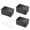 Pack of 3 Junction Box Waterproof IP66, Electronic Project Box,