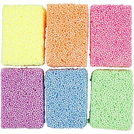 Soft Foam, asstd. colours, 6x10g