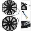 Mupera Electric Radiator Cooling Fan - Universal Slim Fan Push