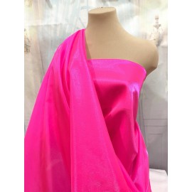 SPARKLE SATIN FABRIC AMERICAN BEAUTY   45" BY THE YARD . PAGEANT DRESS, SKIRTS