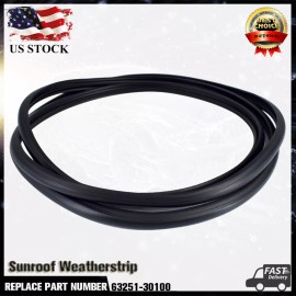 Murpaauto Sunroof Seal Weatherstrip Sliding Roof For LEXUS GS350 GS450h ES350 TOYOTA