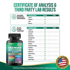 Deep Detox Duo - Zoyava Candida Cleanse and Sea Moss All-in-One Supplement for Gut, Colon, Digestion, and Immune Support - Healthcare Fitness - Made in USA