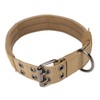 Military Dog Collar Adjustable Nylon Training Dog Collar with Heavy