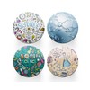 4 x Round Science Coasters - Chemistry School Teacher Men
