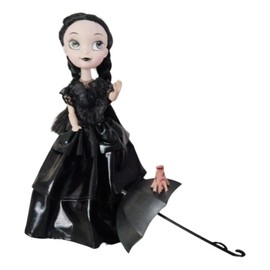 Muñeca Articulada de Wednesday (Merlina) | 30 cm | Con Vestido y Accesorios