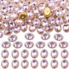30 Pcs 14 * 10MM Oval Sew on Rhinestones Crystal