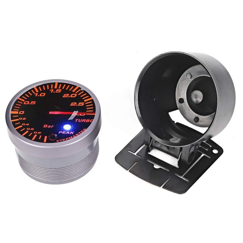 Turbo Boost Gauge, DC12V 2.5 Inch 60 mm 3.0 Bar