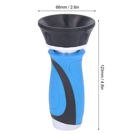 Fireman Style Garden Hose Nozzle High Pressure America Type Watering Gun Hose Sprayer Nozzle for Garden Lawn Home Gardening