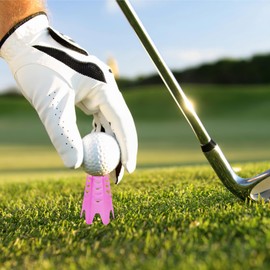 Simulator Golf Tees 30 PCS Set, Plastic High and Low Golf Ball Tees, Quality and Lightweight, Perfect for Indoor and Outdoor Practice, Vibrant Colors