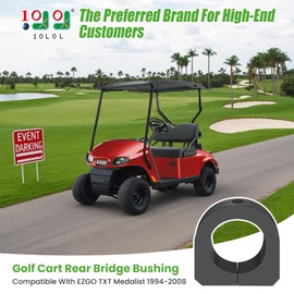 10L0L Golf Cart Rear Bushing Kit for EZGO TXT Medalist 1994-2008 Golf Cart - Durable Replacement Parts, OEM# 72117G01, 2-Pack