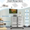OFFICEJOY Storage Cart, 12 Drawer Rolling Organizer Cart with Large
