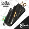 Metaleks Hair Cutting Scissors - Personal Barber Hair Scissors Set