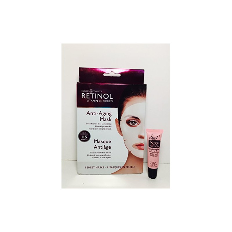 Skincare Cosmetics RETINOL Vitamin Enriched Anti-Aging 15 minute Mask 5