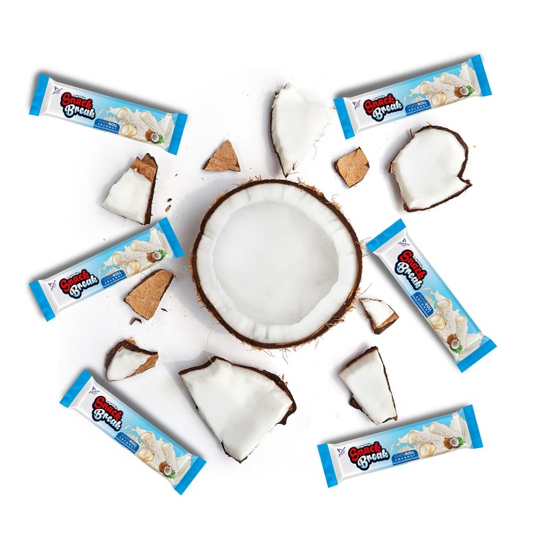 Snack Break Coconut Rolled Wafers, Individually Wrapped, Wafer Rolls with
