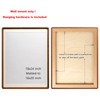 Natural Wood Photo Frames Inspired Tabletop Picture Frame with Mat,