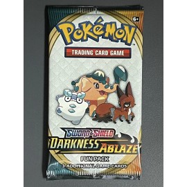 Darkness Ablaze Fun Pack Sample Pack Sword and Shield  3 Cards Sealed New